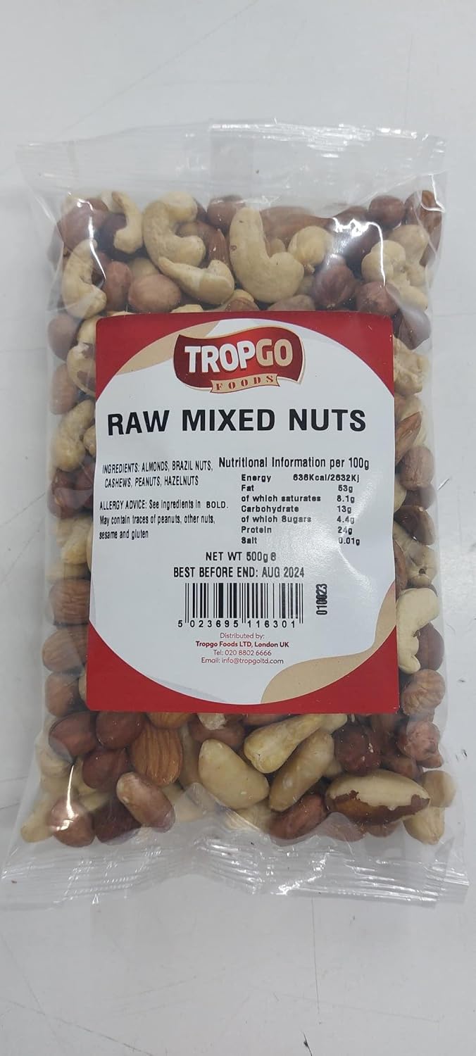 Raw nuts