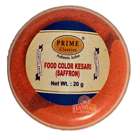 Saffron yellow color