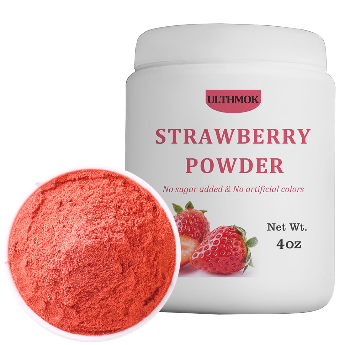 Strawberry color powder