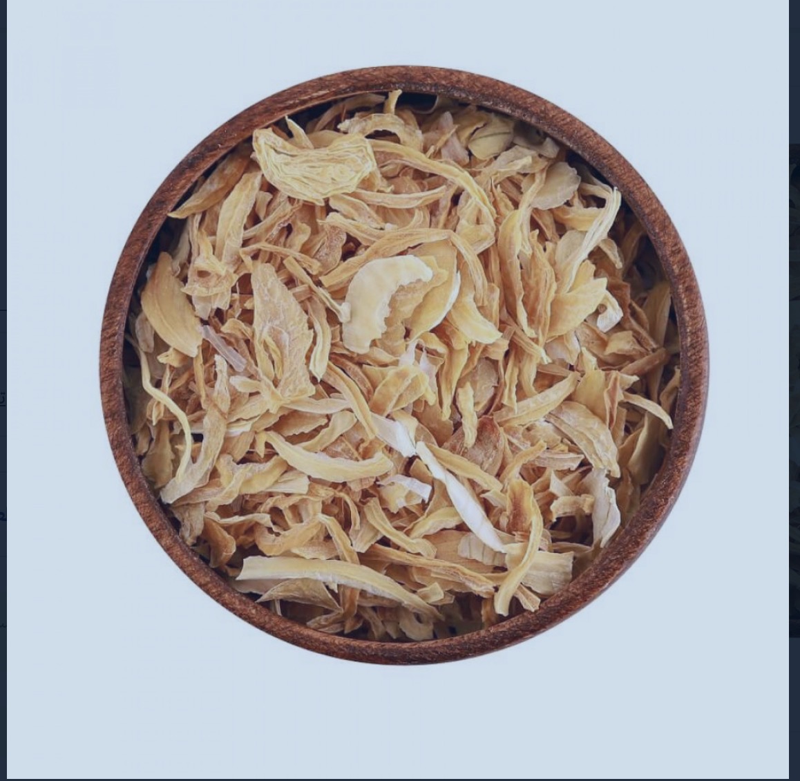 Sliced onions
